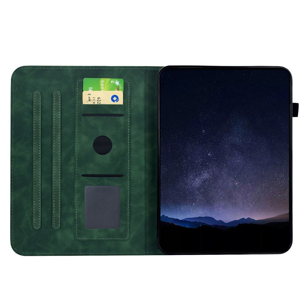 Lenovo Idea Tab Pro / Tab P12 Pro EIDERWOOD Tabletcover m. Blomstertryk - Grøn