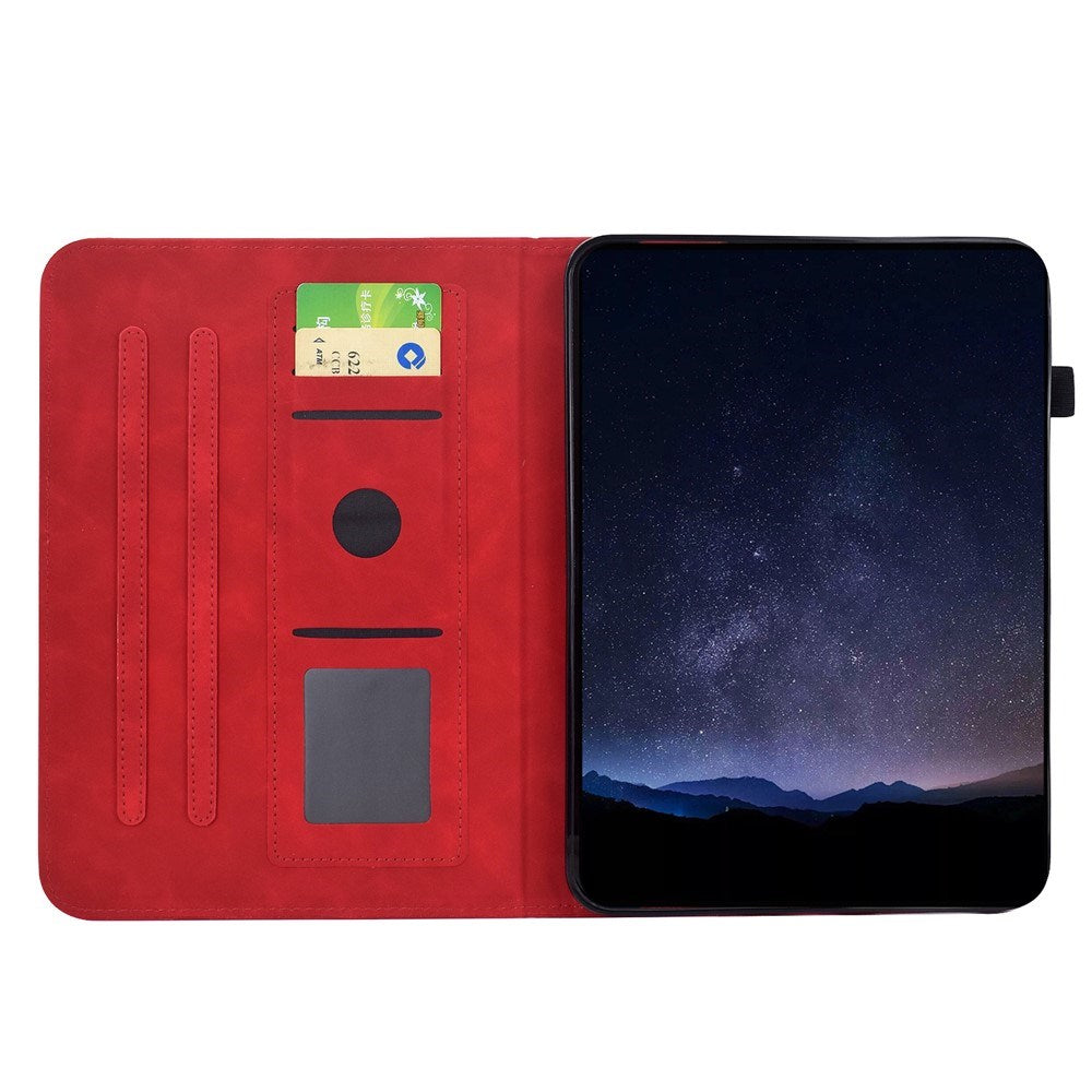 Lenovo Idea Tab Pro / Tab P12 Pro EIDERWOOD Tabletcover m. Blomstertryk - Rød