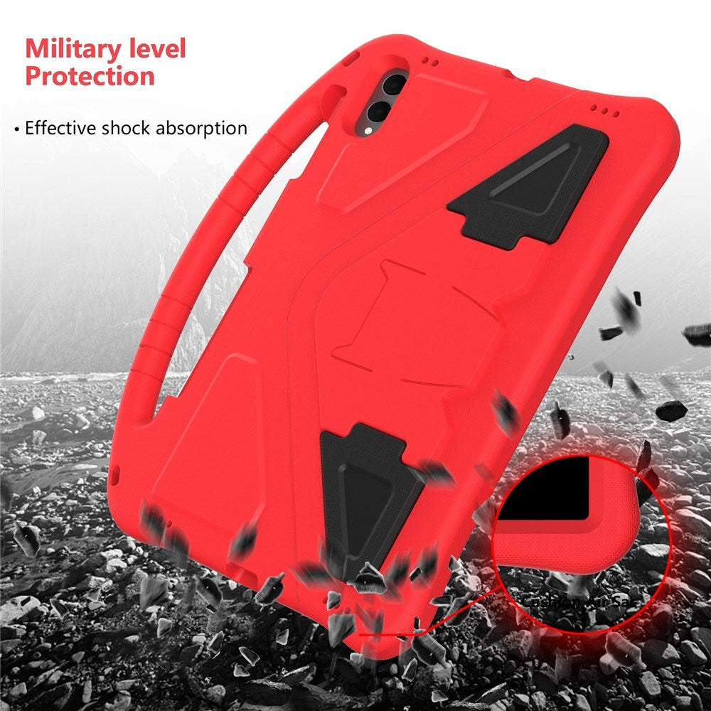 Samsung Galaxy Tab S11 Ultra EIDERWOOD Børne Cover - Kickstand - Rød