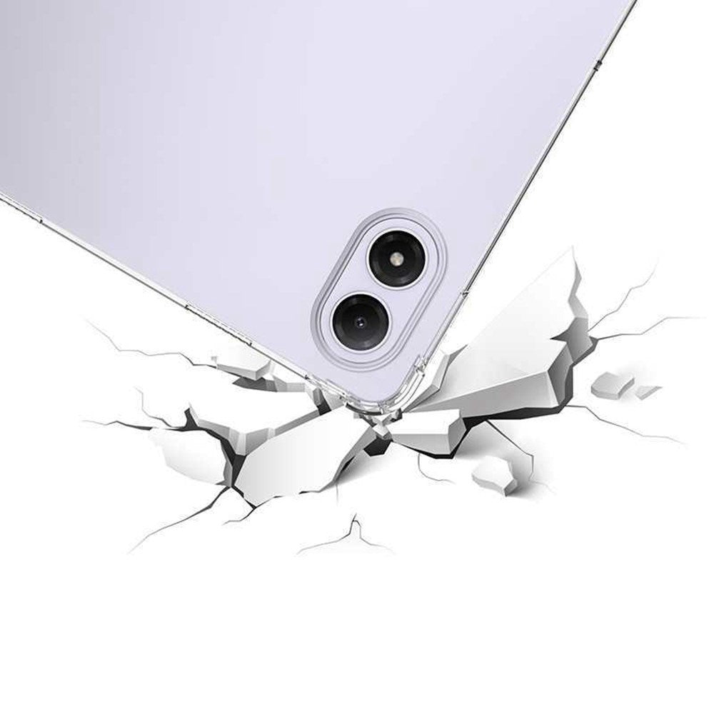 Xiaomi Redmi Pad 2 Pro EIDERWOOD Fleksibelt Plast Bagside Cover m. Forstærkede Hjørner - Gennemsigtig