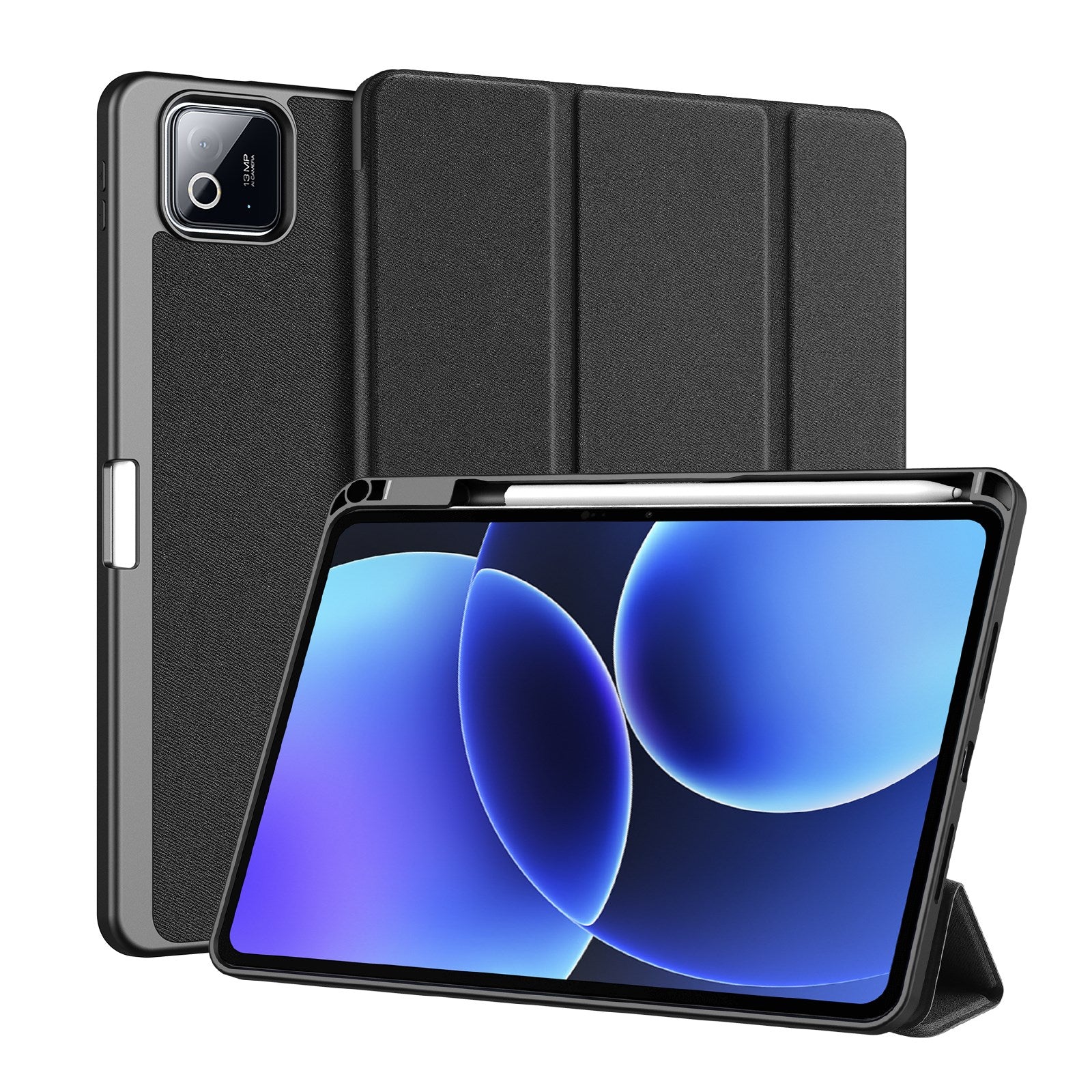 Xiaomi Pad 8 / 8 Pro / 7 / 7 Pro DUX DUCIS Kunstlæder Cover - Sort