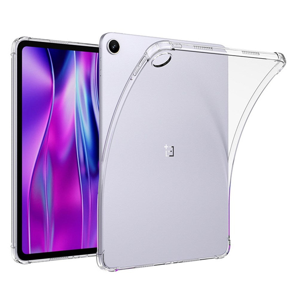 EIDERWOOD OnePlus Pad Go 2 Fleksibelt Plastik Tablet Cover - Gennemsigtig