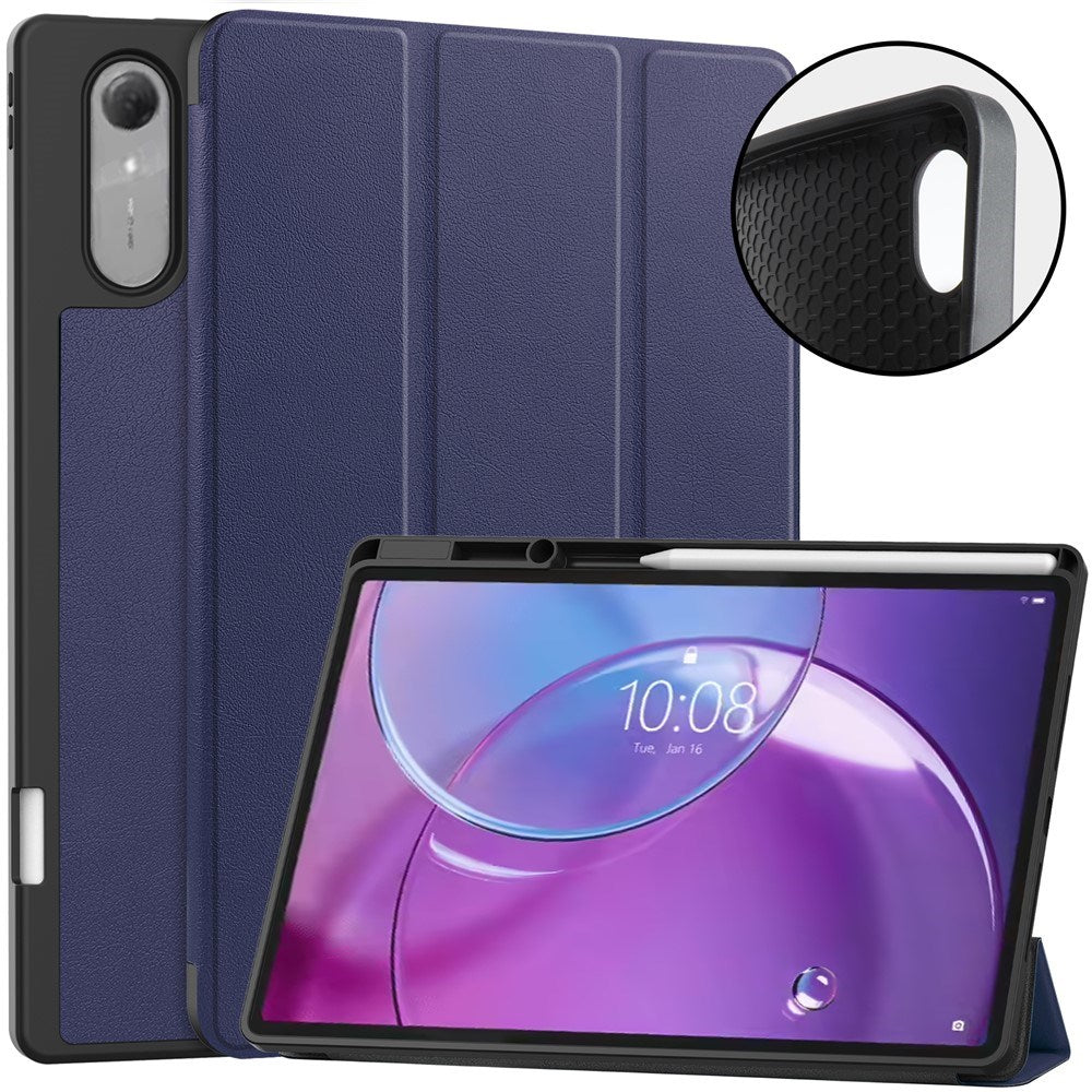 Lenovo Idea Tab Pro (2. Gen.) 13" EIDERWOOD Kunstlæder Cover m. Ståfunktion - Blå