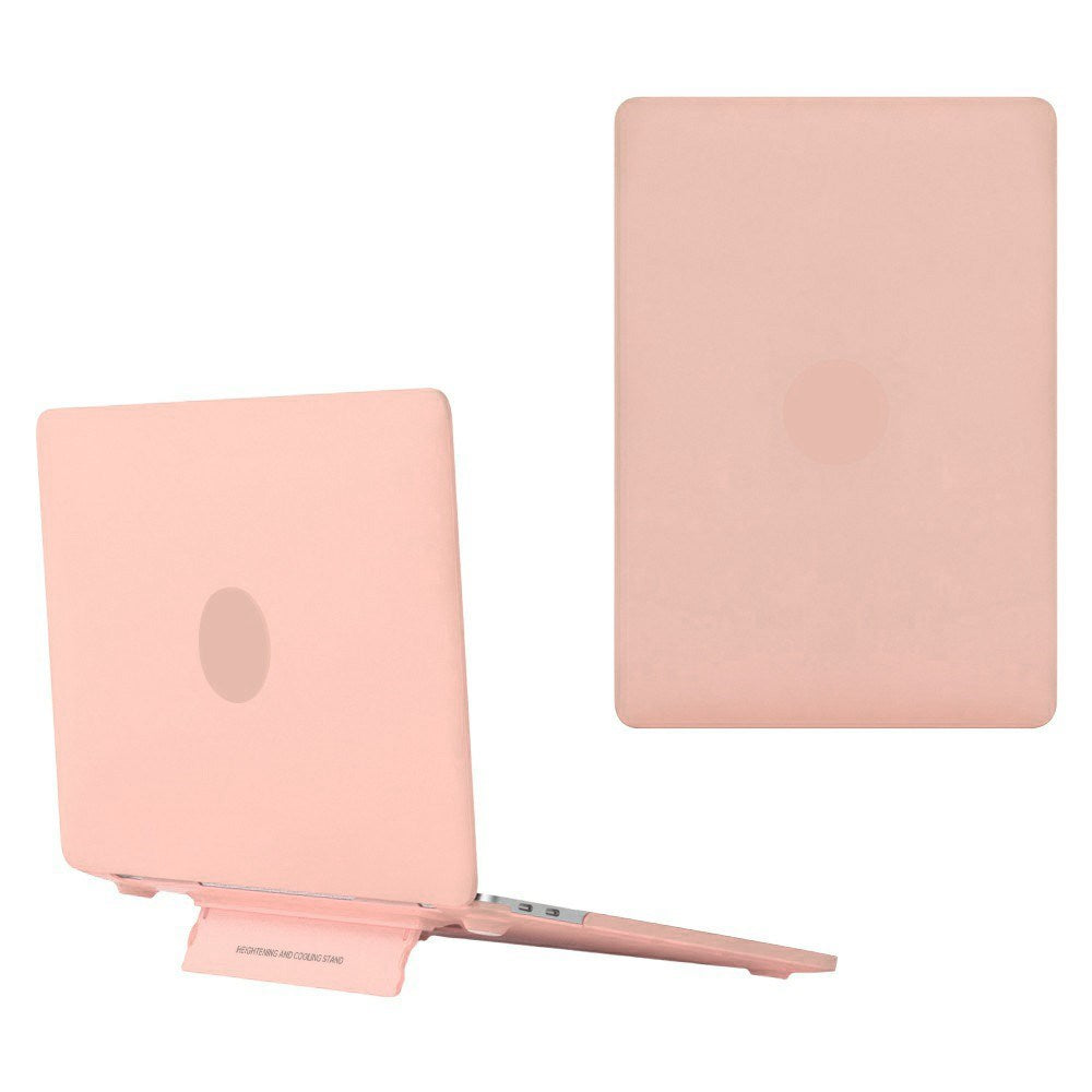 EIDERWOOD MacBook Neo 13 A18 Pro (2026) Cover m. Indbygget Ståfunktion - Lyserød