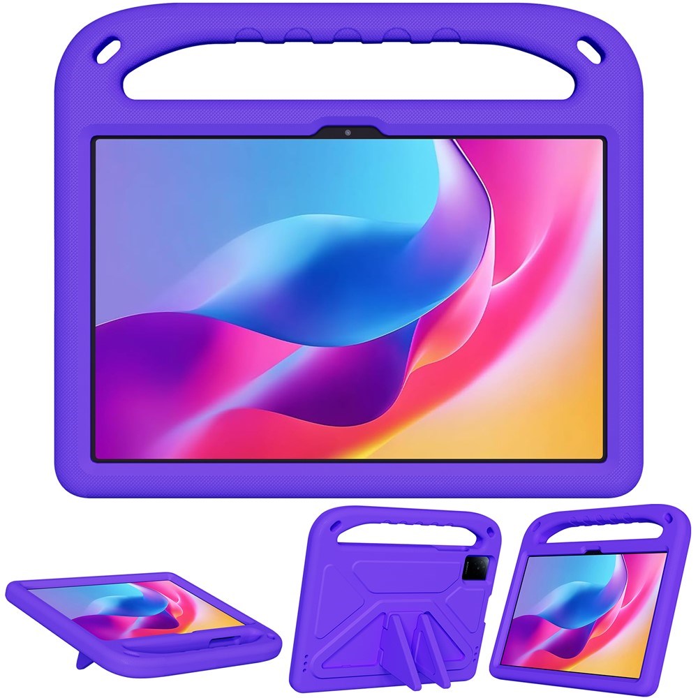 TCL Tab 10L Gen 4 EIDERWOOD Børne Cover m. Kickstand - Lilla