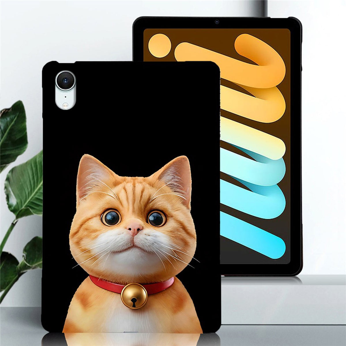 EIDERWOOD iPad Mini (2026) Slankt Fleksibelt Plastik Cover - Kat