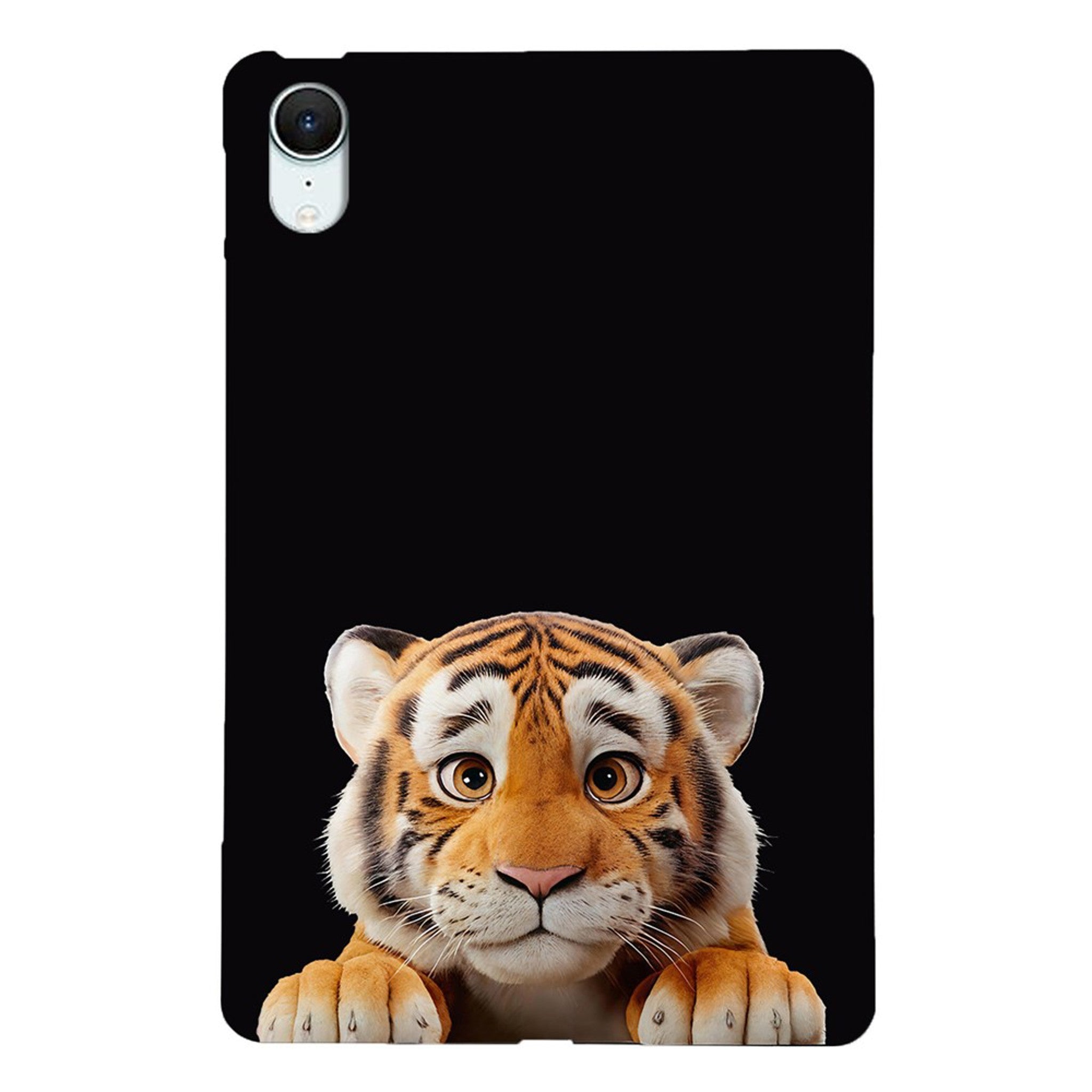 EIDERWOOD iPad Mini (2026) Slankt Fleksibelt Plastik Cover - Tiger