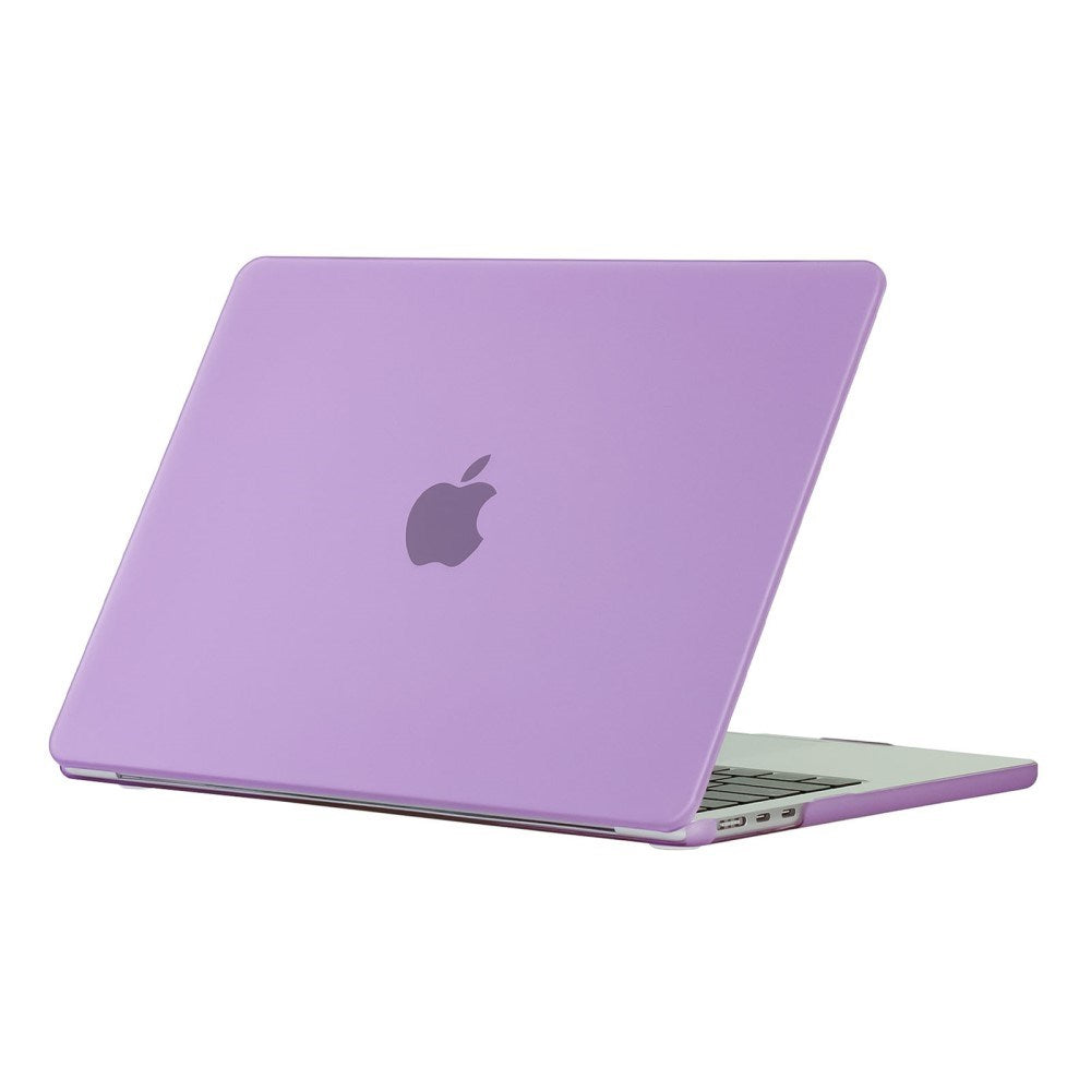 MacBook Air 13" M2/M3/M4 (2022-2025) Mat Plastik Bærbar Cover - Lilla