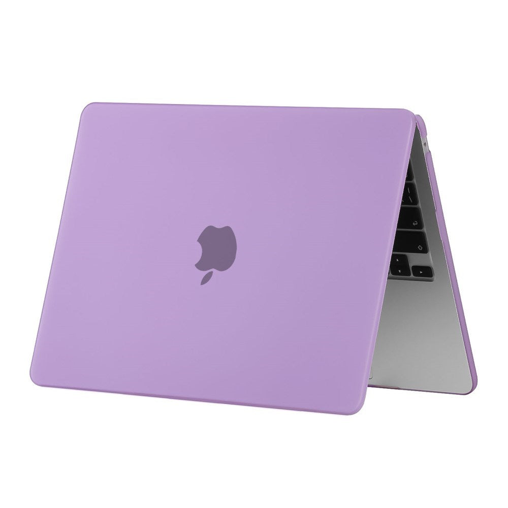 MacBook Air 13" M2/M3/M4 (2022-2025) Mat Plastik Bærbar Cover - Lilla