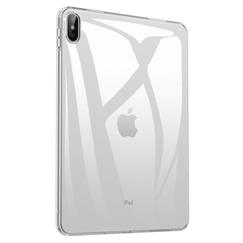 iPad 11" (2025) / iPad 10.9" (2024/2022) Fleksibelt TPU Plastik Bagside Cover - Gennemsigtig