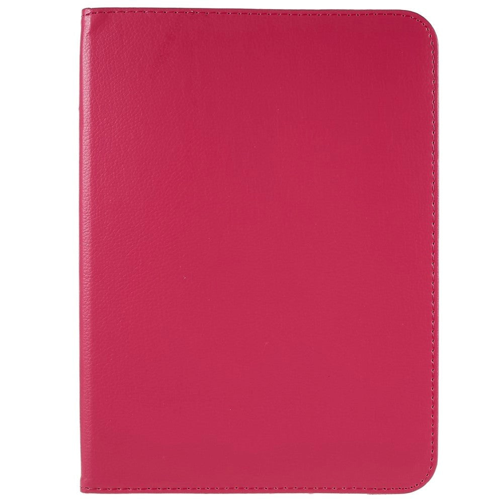 EIDERWOOD iPad 11" (2025) / iPad 10.9" (2024/2022) Klassisk Læder Flip Cover m. 360⁰ Ståfunktion - Rose