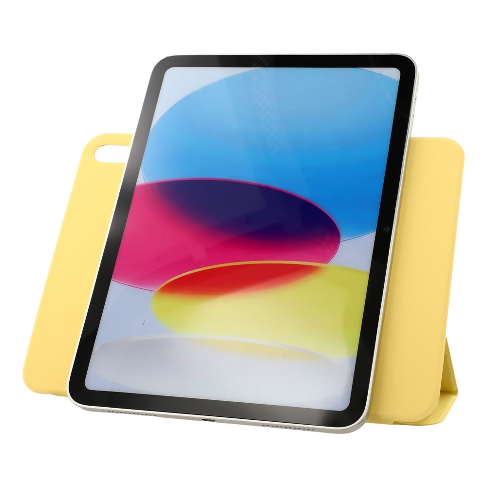 EIDERWOOD iPad 11" (2025) / iPad 10.9" (2024/2022) Magnetisk Tri-Fold Flip Cover - Gul