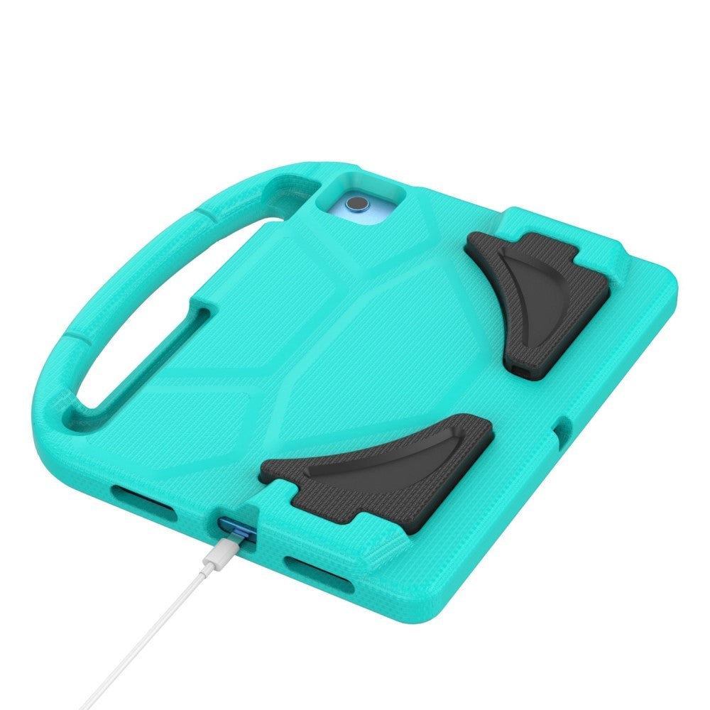 iPad 11" (2025) / iPad 10.9" (2024/2022) EVA Skum Børne Cover m. Kickstand - Mintgrøn