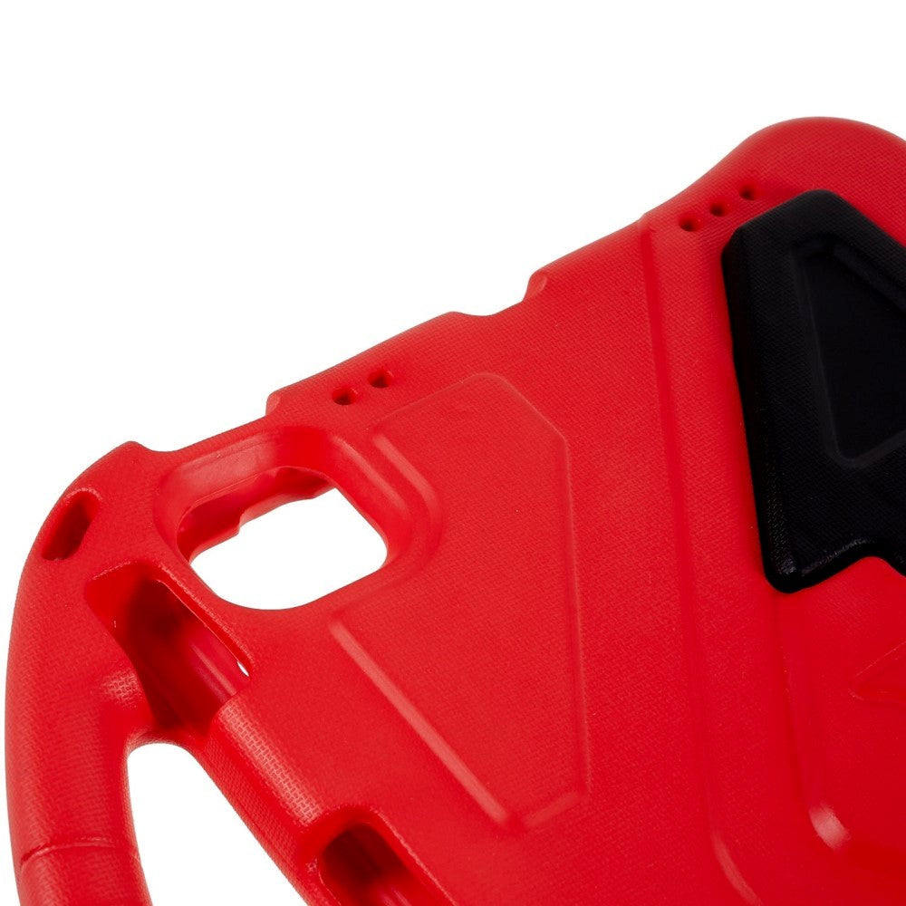 iPad 11" (2025) / iPad 10.9" (2024/2022) EVA Skum Bagside Cover m. Kickstand - Rød