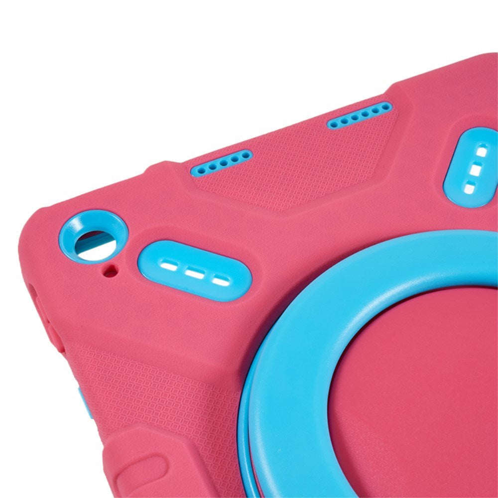 Pepkoo iPad 11" (2025) / 10.9" (2024 / 2022) Børne Cover m. Kickstand - Lyserød / Blå