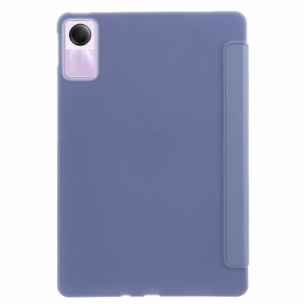 EIDERWOOD Xiaomi Redmi Pad SE Tri-Fold Kunstlæder Flip Cover - Lilla