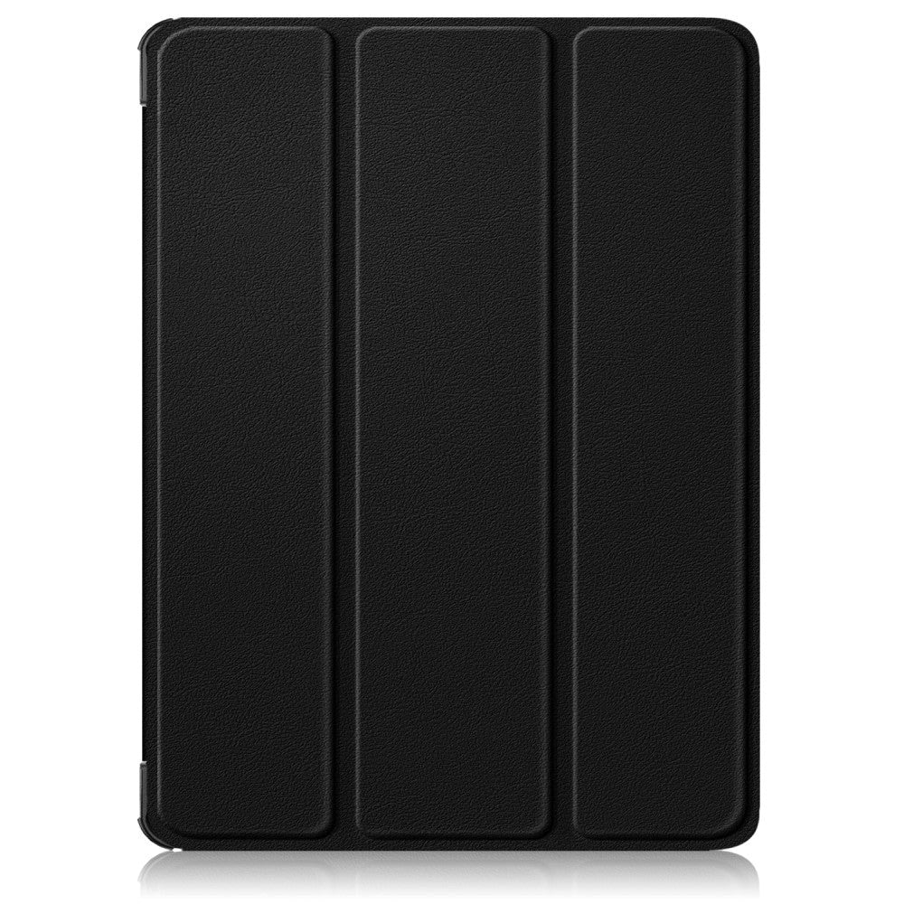 OnePlus Pad Go Tri-Fold Læder Flip Cover m. Standerfunktion - Sort