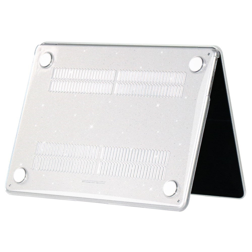 MacBook Air 15" M2/M3/M4 (2023-2025) Hårdt Plastik Bærbar Cover - Stjernehimmel - Gennemsigtig