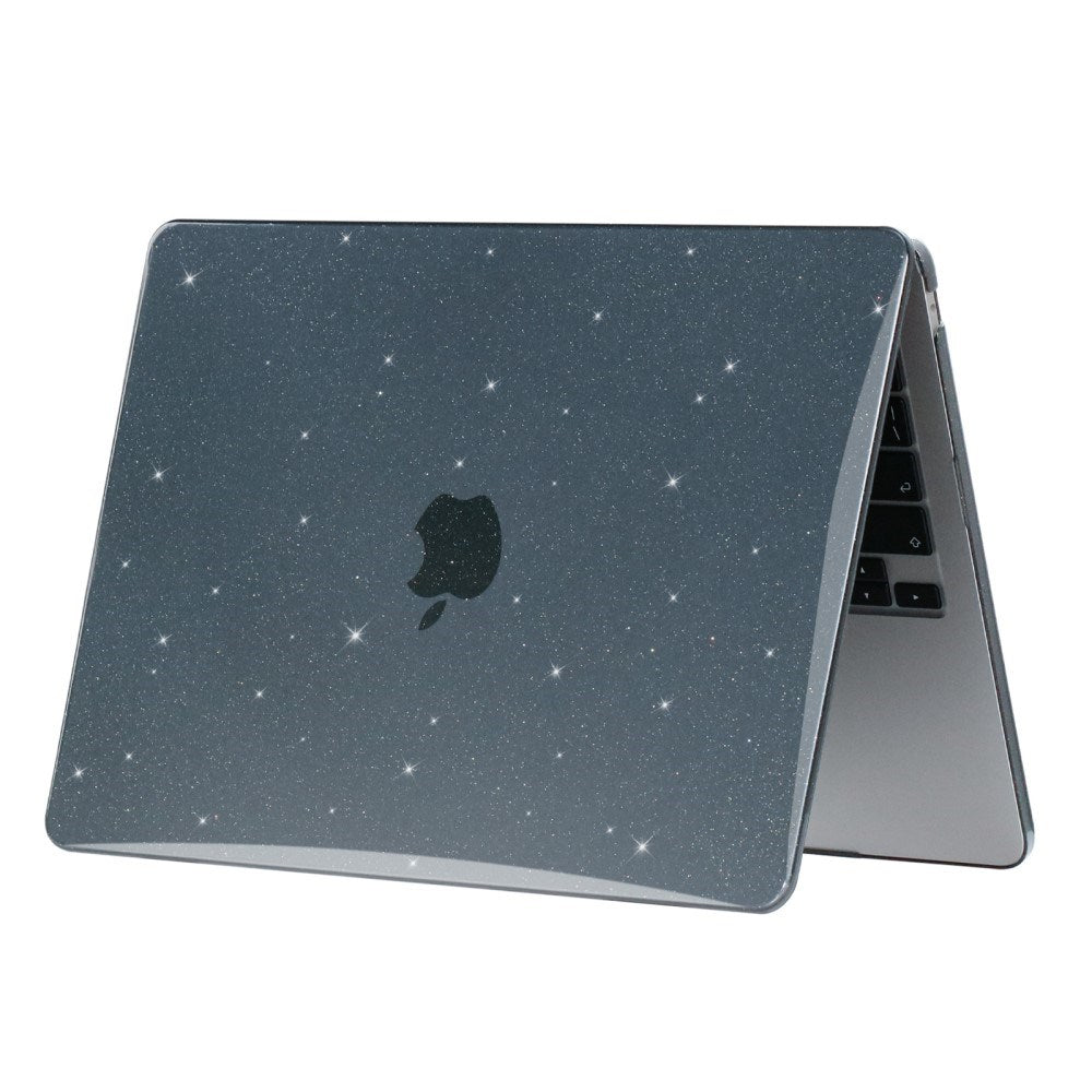 Macbook Pro 14 M5/M4/M3/M2/M1 (2025-2021) Hårdt Plastik Bærbar Cover - Stjernehimmel - Sort