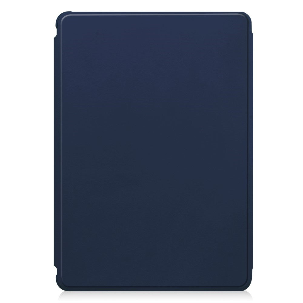 EIDERWOOD iPad Pro 11" (2025 / 2024) Hybrid Flip Cover m. Roterende Ståfunktion - Gennemsigtig / Mørkeblå