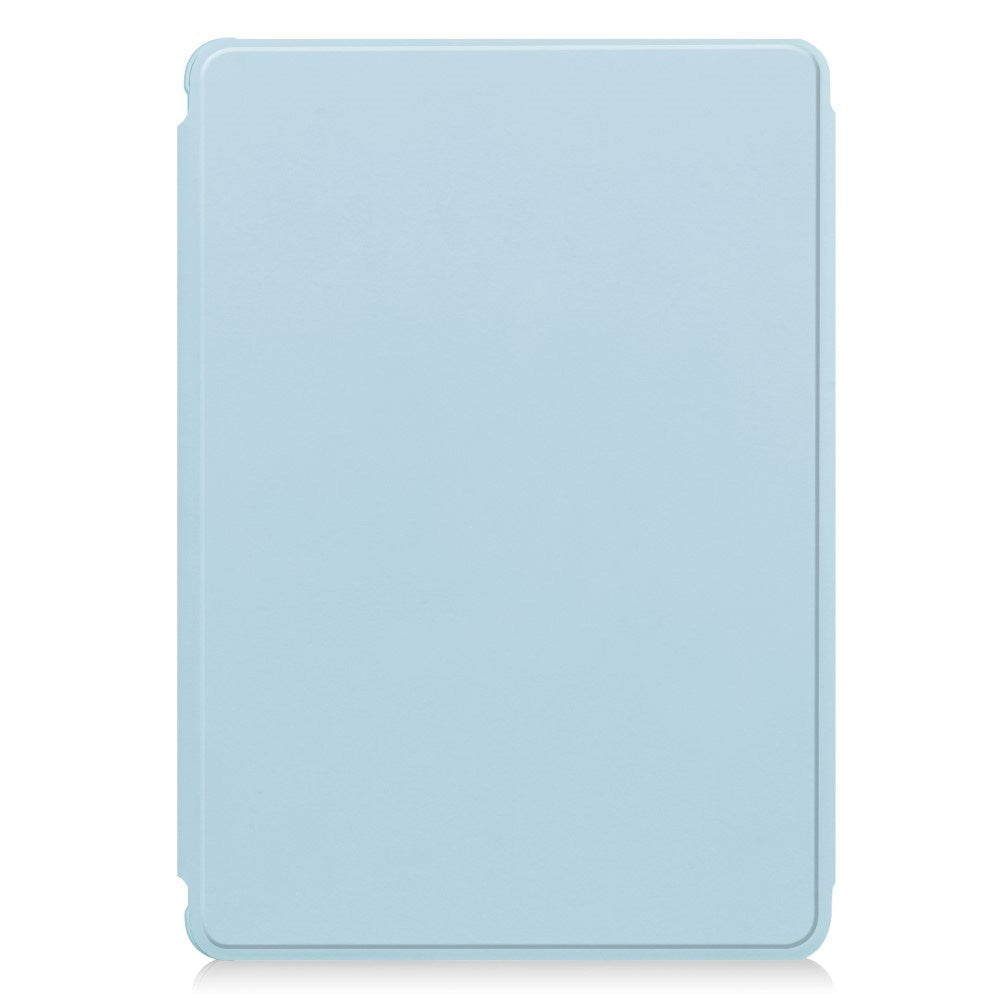EIDERWOOD iPad Pro 11" (2025 / 2024) Hybrid Flip Cover m. Roterende Ståfunktion - Gennemsigtig / Lyseblå