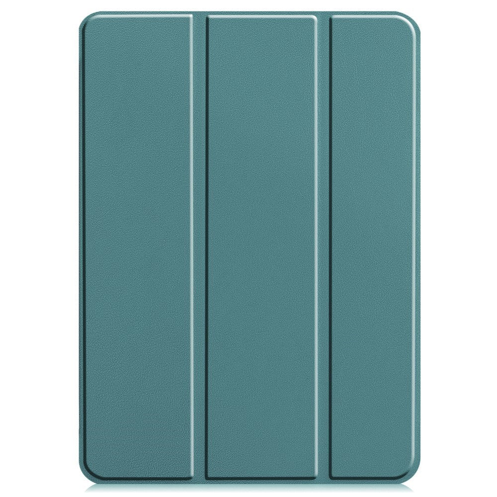 EIDERWOOD iPad Air 13" (2025 / 2024) Tri-Fold Læder Flip Cover - Grøn