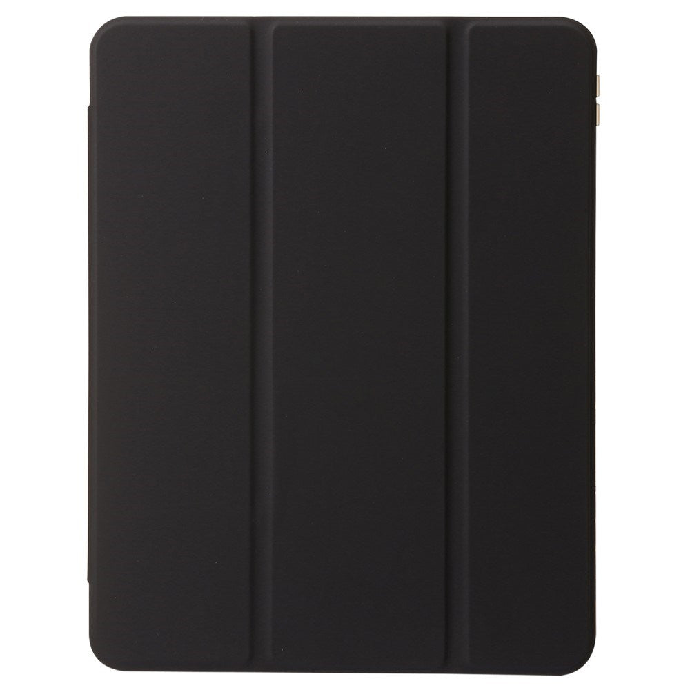 EIDERWOOD iPad Pro 13" (2025 / 2024) Tri-Fold Kunst Læder Flip Cover m. Apple Pencil Holder - Sort