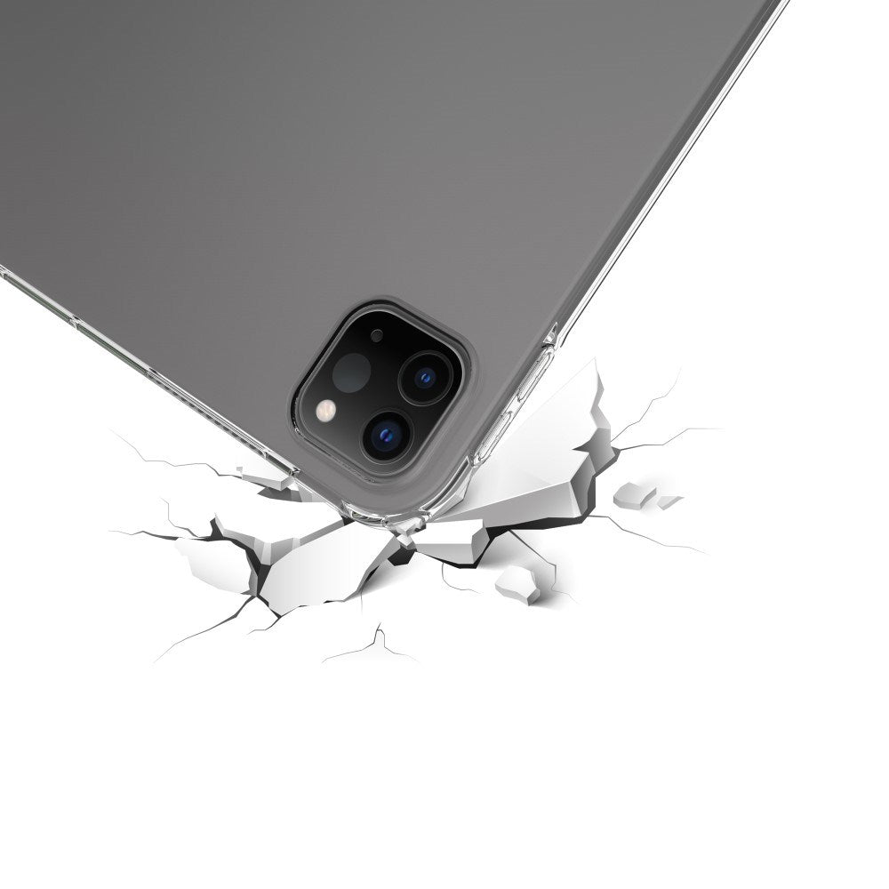 EIDERWOOD iPad Pro 11" (2025 / 2024) Fleksibelt TPU Plastik Bagside Cover - Gennemsigtig