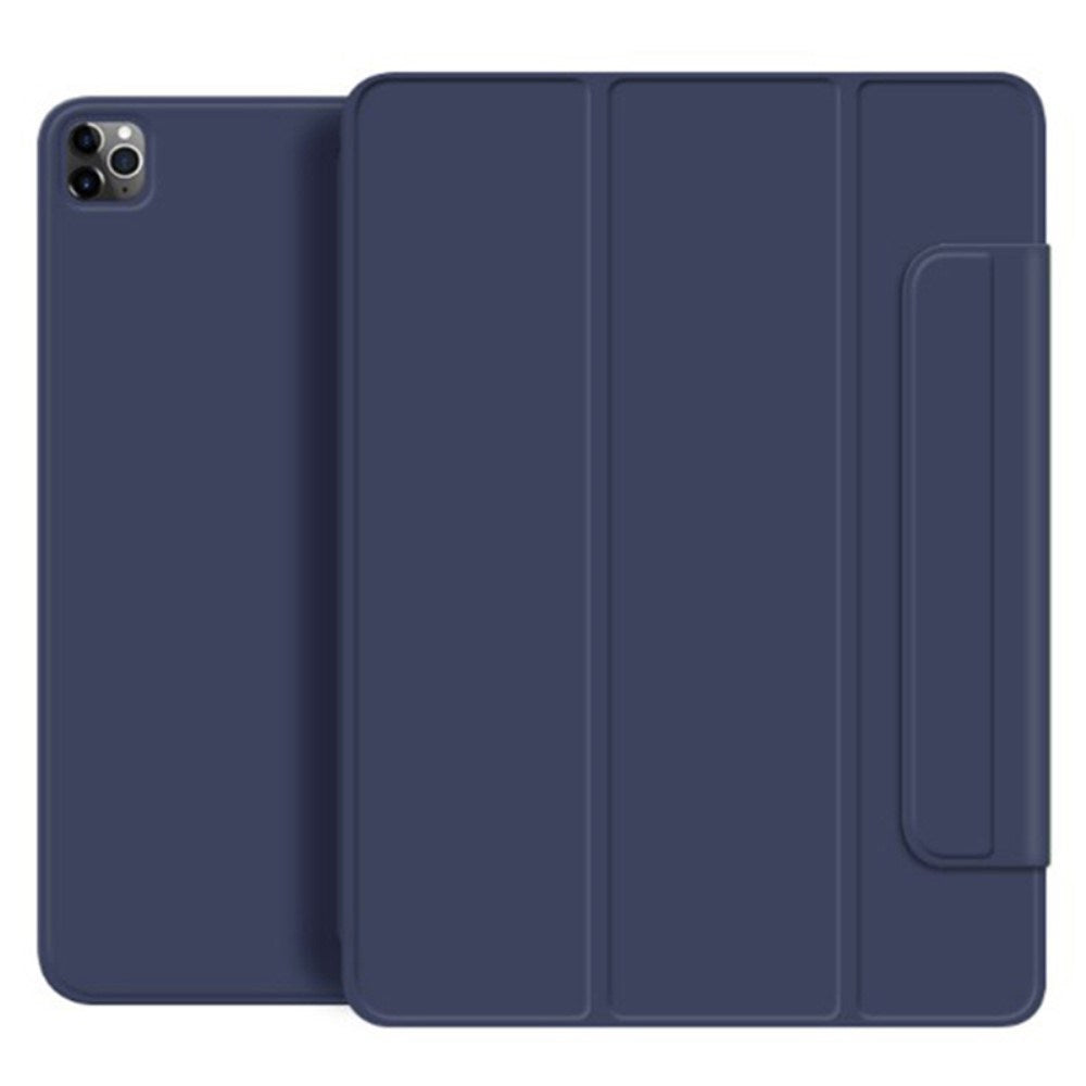 EIDERWOOD iPad Pro 11" (2025 / 2024) Magnetisk Tri-Fold Flip Cover - Blå