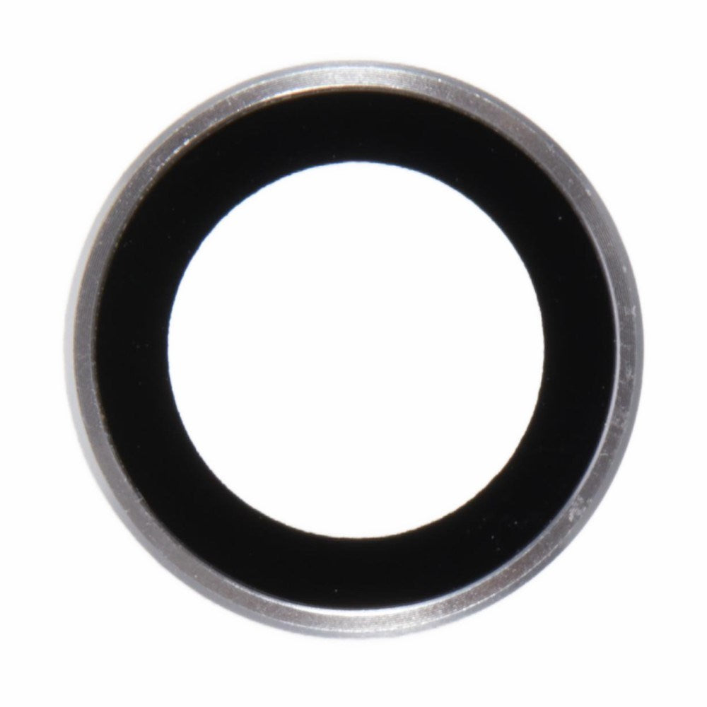 iPad Air 11" (2025 / 2024) / Air 13" (2025 / 2024) Metal Ring Kameralinse Beskyttelsesglas - Sort / Gennemsigtig