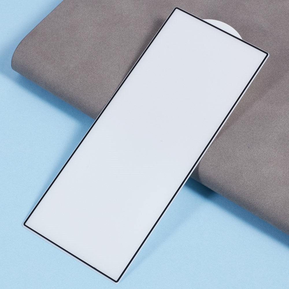 Samsung Galaxy Z Fold6 Full Fit Hærdet Glas - Skærmbeskyttelse - Sort Kant