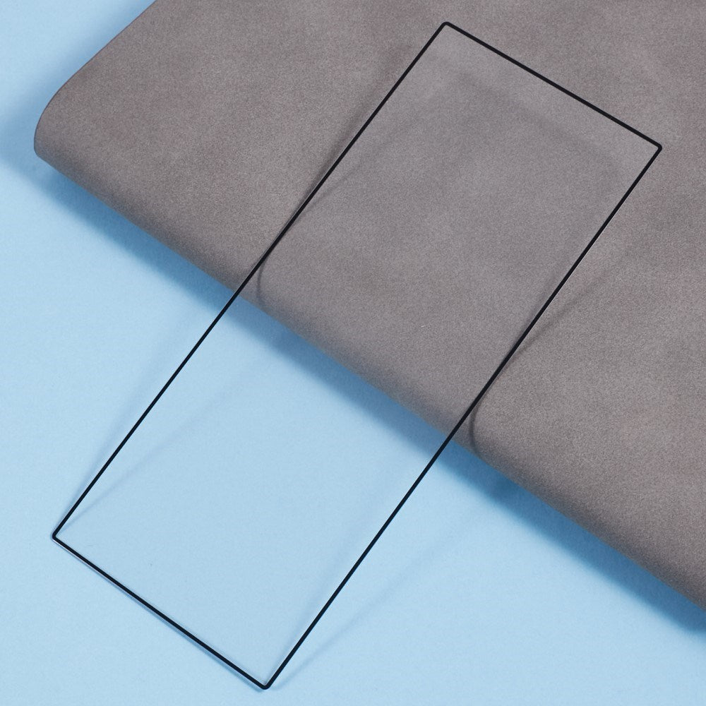 Samsung Galaxy Z Fold6 Full Fit Hærdet Glas - Skærmbeskyttelse - Sort Kant