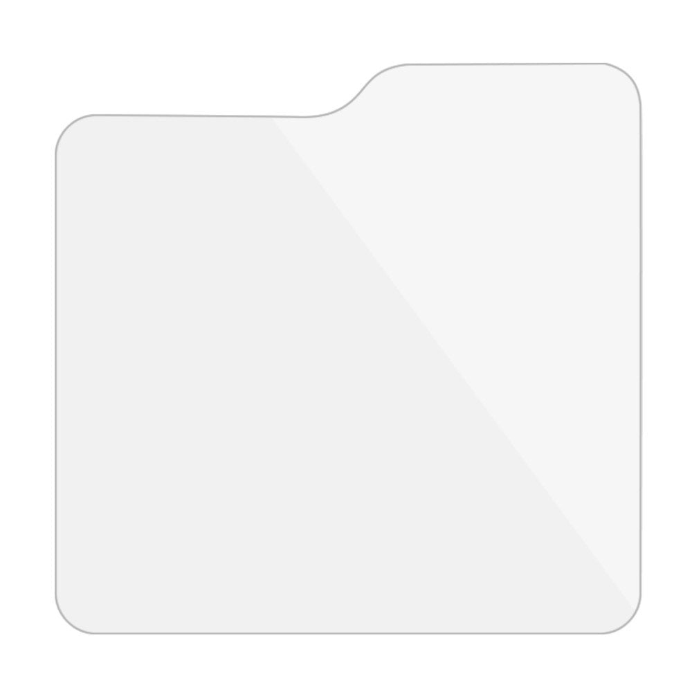 Samsung Galaxy Z Flip7 FE / Flip6 Frontskærm Glas Skærmbeskyttelse - Gennemsigtig