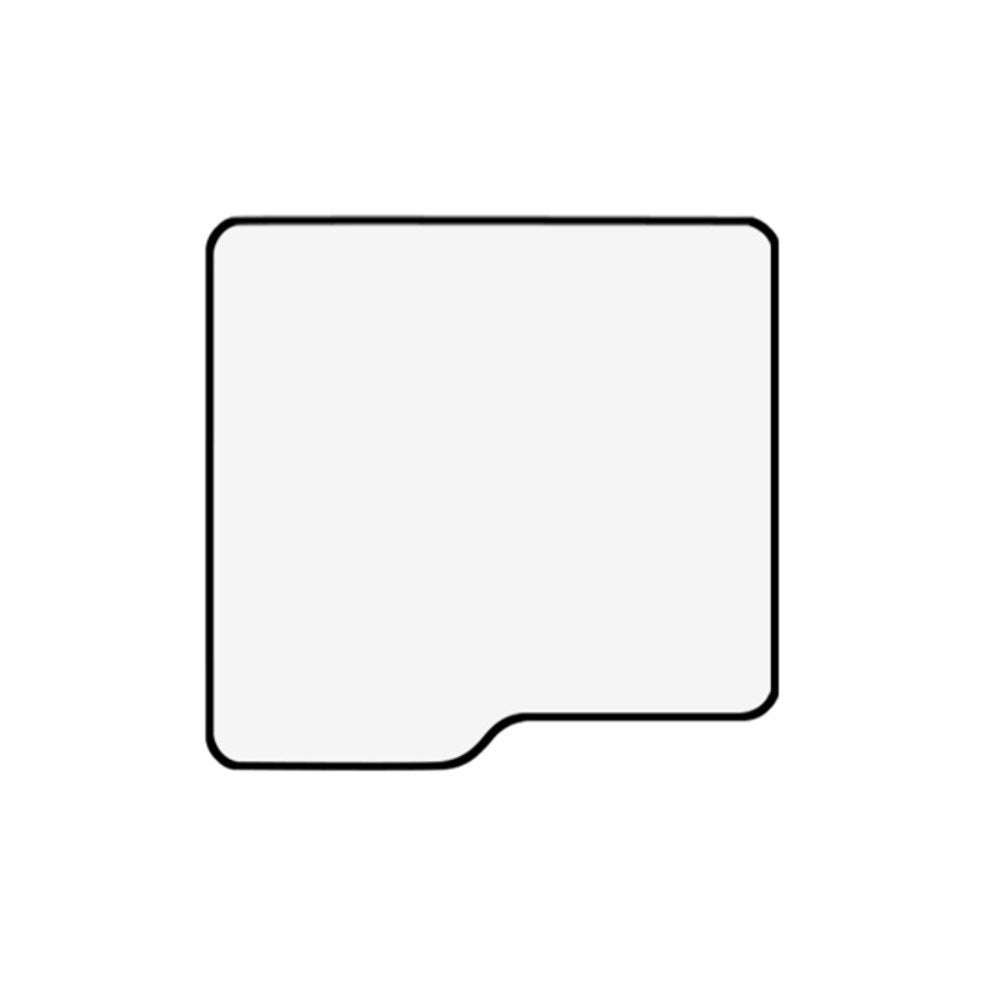 Samsung Galaxy Z Flip7 FE / Flip6 Glas Skærmbeskyttelse til Frontskærmen - Sort Kant