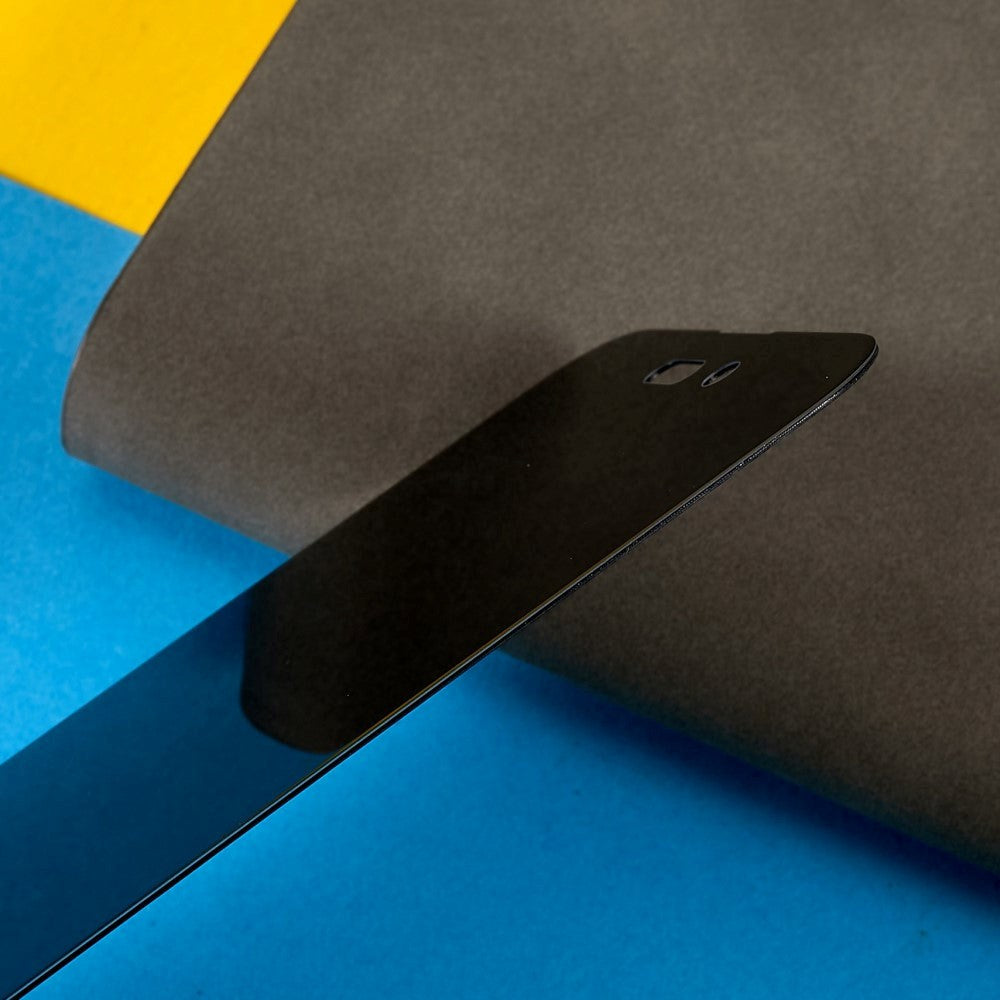 iPhone 14 Pro Anti-Peep Skærmbeskyttelse - Hærdet Glas - Gennemsigtig m. Sort kant