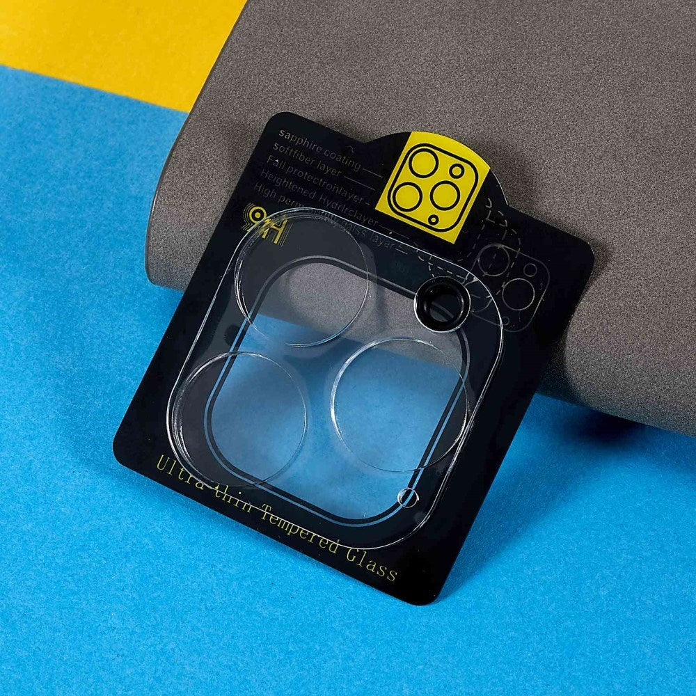 iPhone 16 Pro / 16 Pro Max Hærdet Beskyttelsesglas til Kameralinse 2-pak - Gennemsigtig