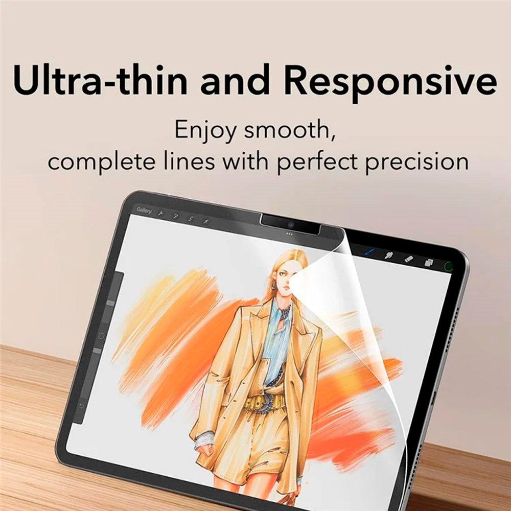 ESR iPad Pro 13" (2025 / 2024) Paper Skærmbeskyttelse - 2-Pak - Gennemsigtig