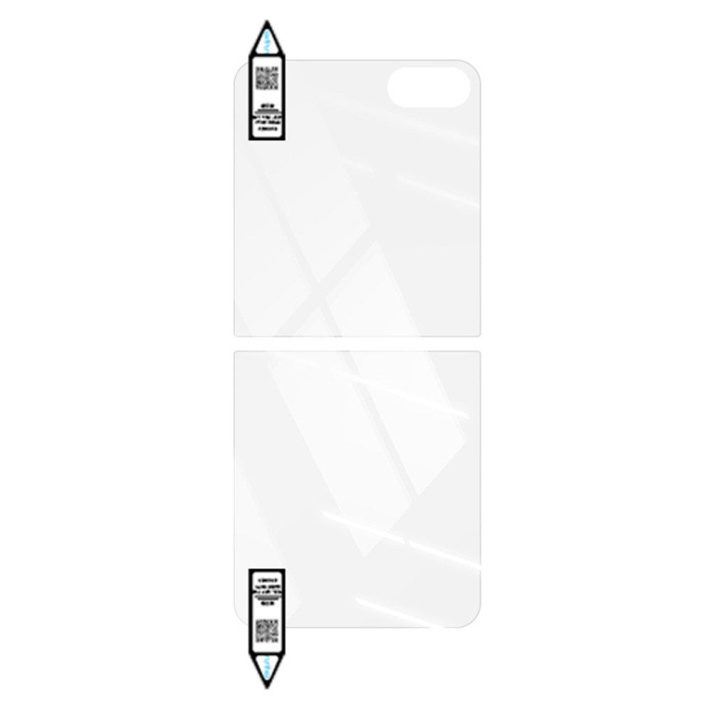 Samsung Galaxy Z Flip7 FE / Flip6 RURIHAI Beskyttelsesglas - Case Friendly - Gennmemsigtig