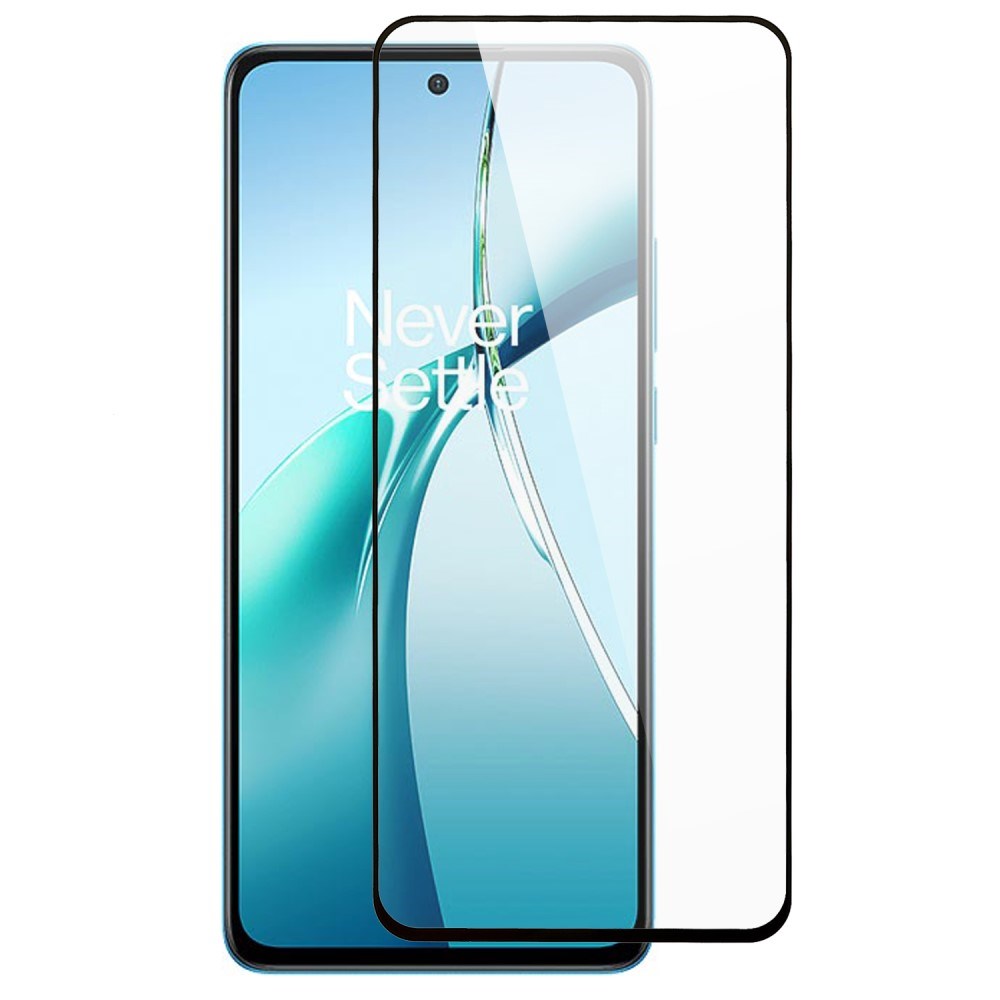 OnePlus Nord CE4 Lite (5G) Full Fit Hærdet Glas - Skærmbeskyttelse - Sort Kant