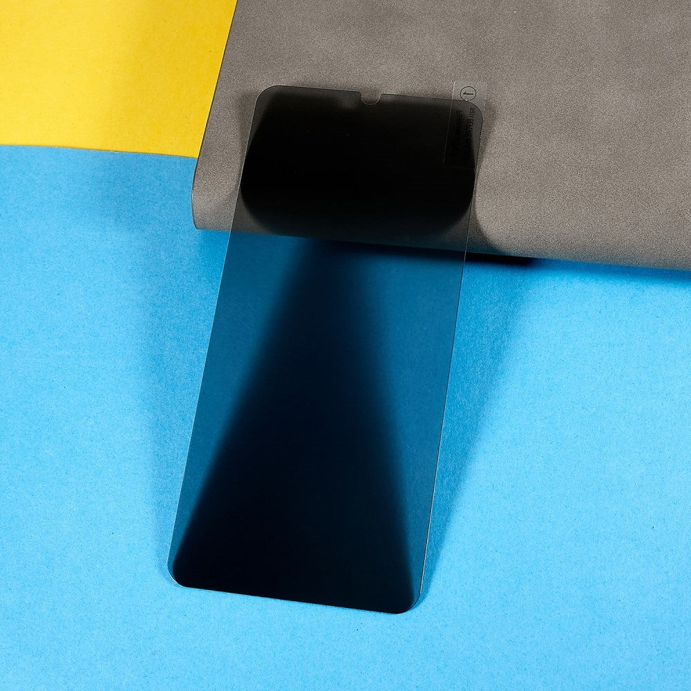 Samsung Galaxy A16 (4G/5G) Hærdet Glas - Skærmbeskyttelse m. Privacy Funktion - Full Fit - Gennemsigtig