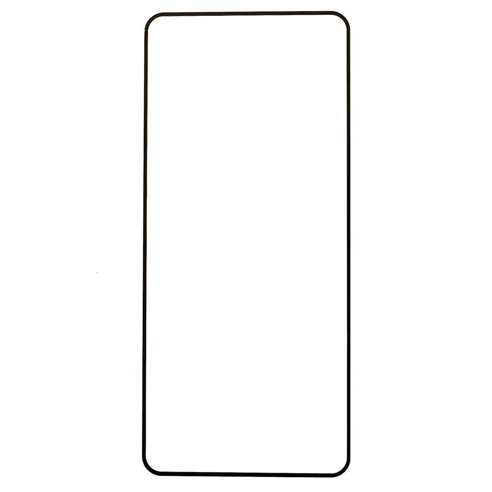 Oppo A40 Beskyttelsesglas - Gennemsigtig / Sort Kant