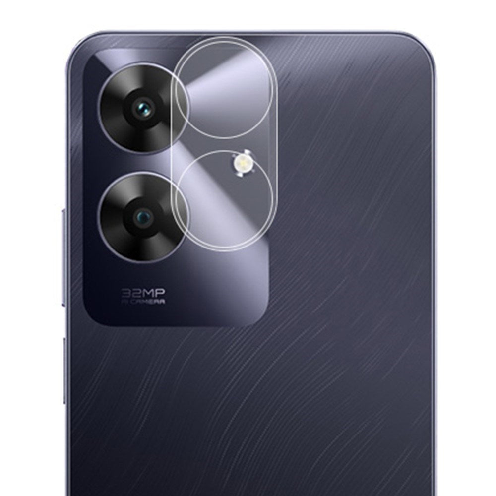 Realme Note 60 - Hærdet Kameralinsebeskyttelsesglas - Gennemsigtig