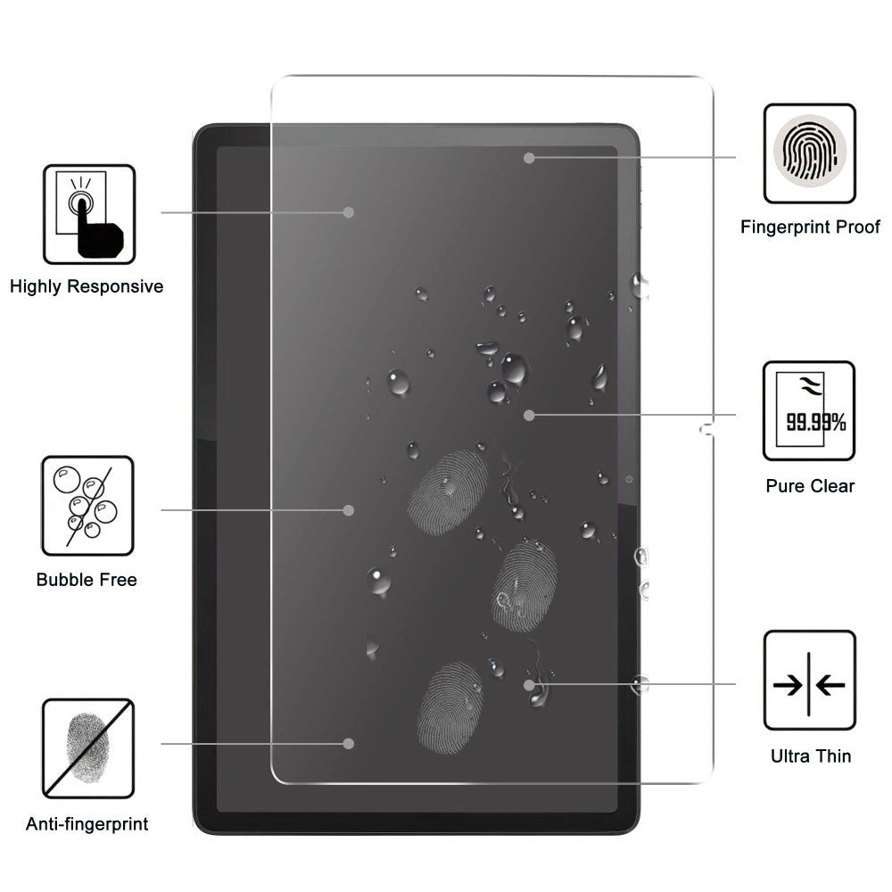 Lenovo Tab P11 Gen. 2 Full-Fit Skærmbeskyttelse Hærdet Glas - Gennemsigtig