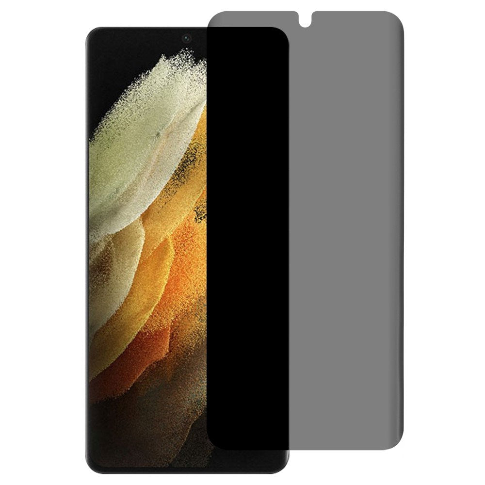 Samsung Galaxy S21 Ultra Skærmbeskyttelse - Privacy - Gennemsigtig