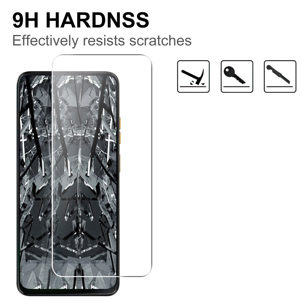 Motorola Moto G05 - Hærdet Skærmbeskyttelsesglas - Gennemsigtig