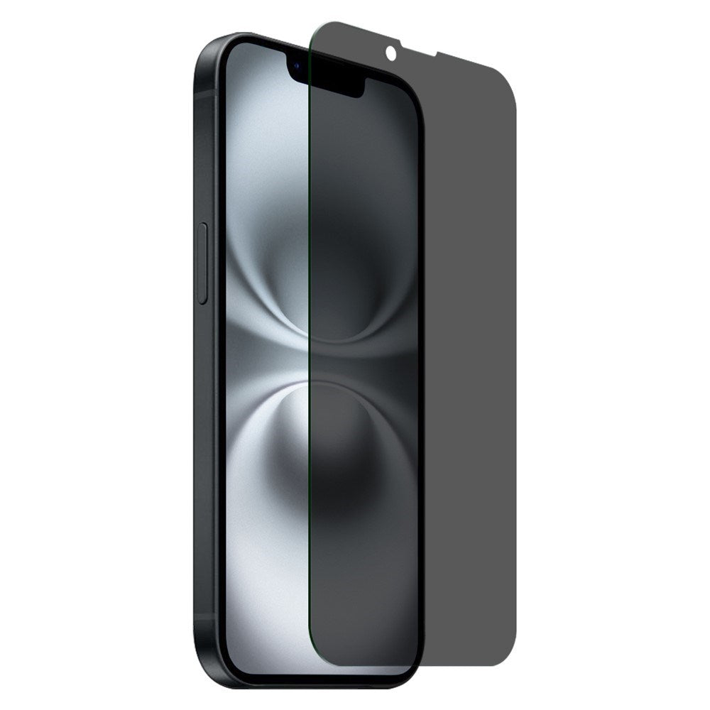iPhone 16e NORTHJO Privacy Skærmbeskyttelsesglas - 0.3mm - Gennemsigtig