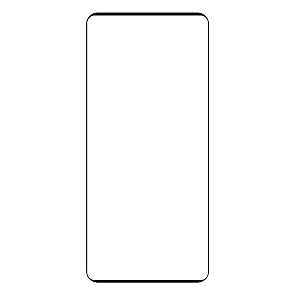 Realme 14 Pro+ (5G) Skærmglas - Gennemsigtig / Sort Kant