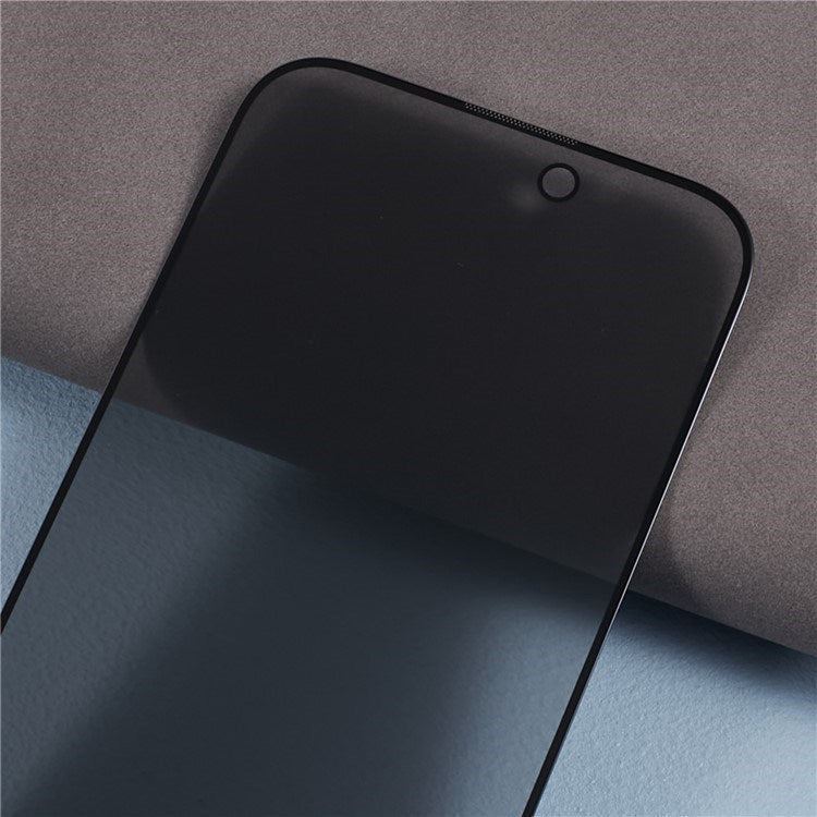 iPhone Air - Full Fit Hærdet Skærmbeskyttelsesglas - Privacy Funktion - Gennemsigtig