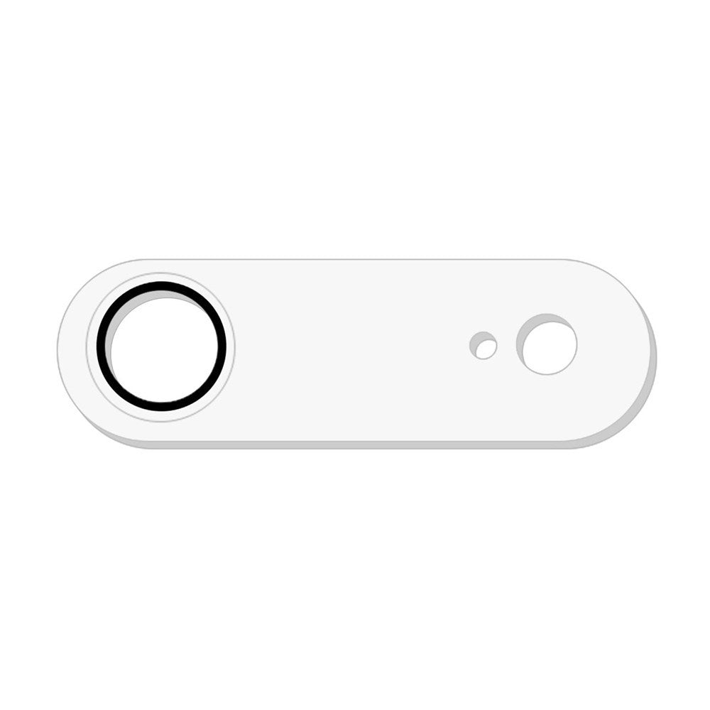 iPhone Air Hærdet Kameralinsebeskyttelse - Gennemsigtig / Sort