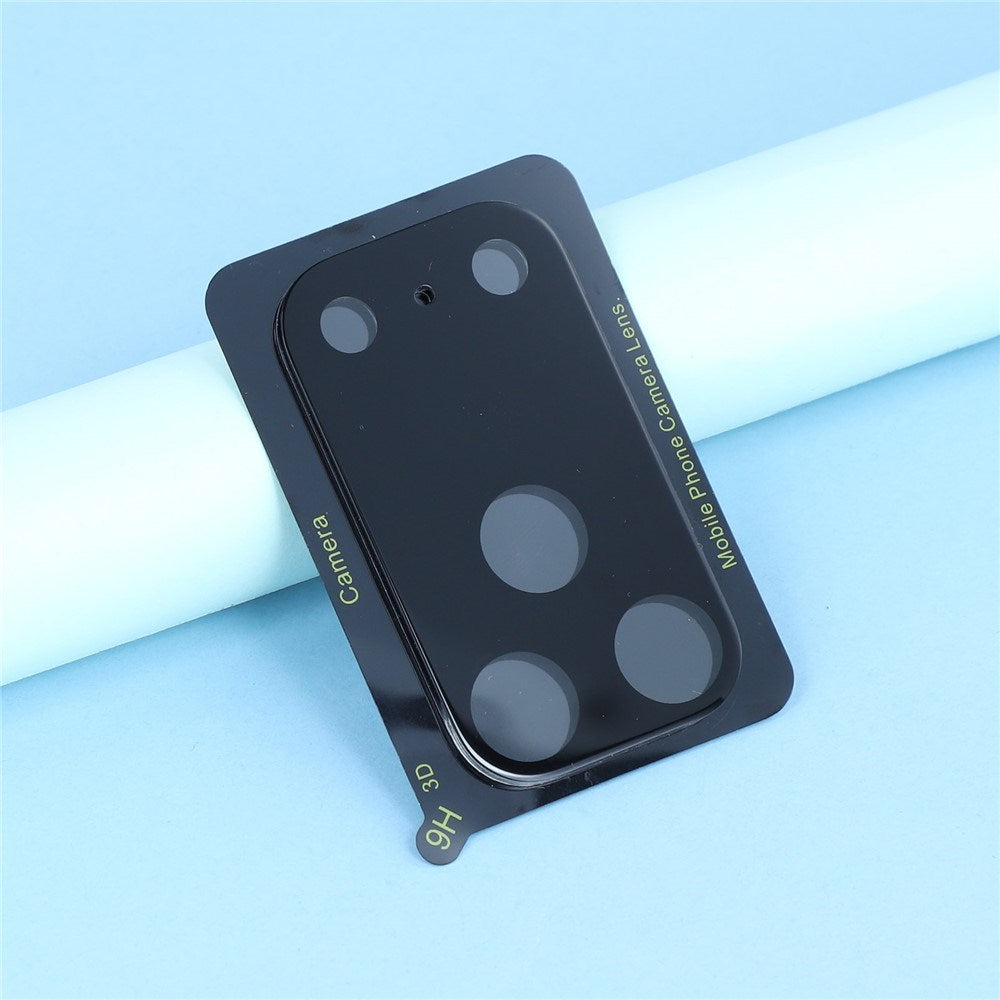 iPhone 17 Pro Hærdet Kameralinsebeskyttelse - Sort